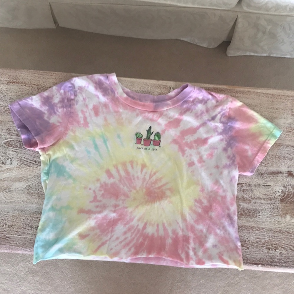 JV cacti crop top